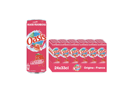 Oasis fraise framboise 24x33cl
